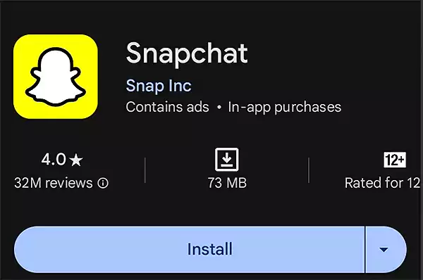 Installing Snapchat