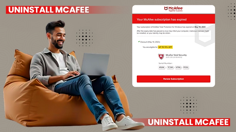 uninstall mcafee