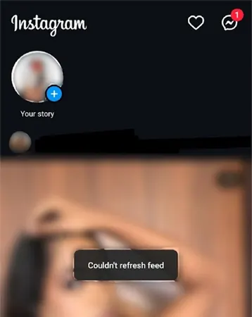why won't my Instagram refresh