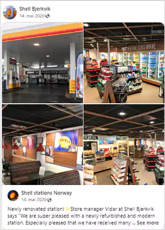 Convenient store of Shell Bjerkvik Anmeldelser